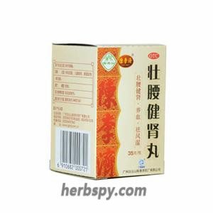 Zhuang Yao Jian Shen Wan cure neurasthenia back pain rheumatism bone pain